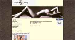 Desktop Screenshot of milanobeauty.it